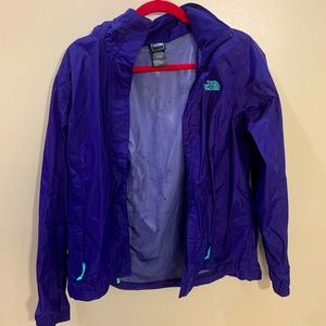 The North Face raincoat